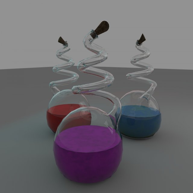 potion Modelo 3D .c4d .max .obj .3ds .fbx .stl .blend 