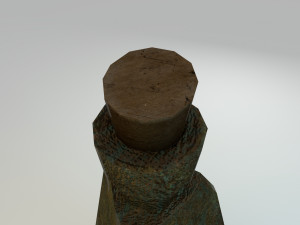 flask 3D 模型