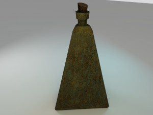 flask 3D 模型