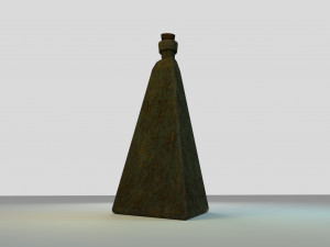 flask 3D 模型