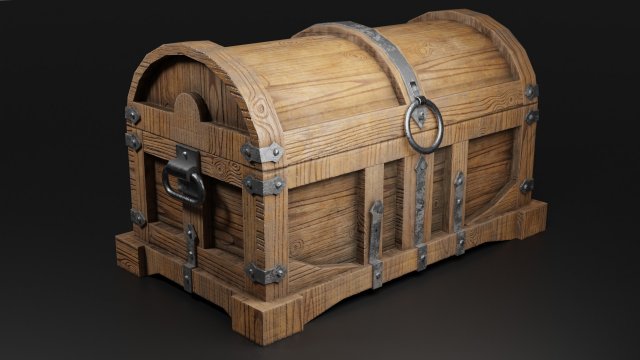 chest 3D Model .c4d .max .obj .3ds .fbx .stl .blend 