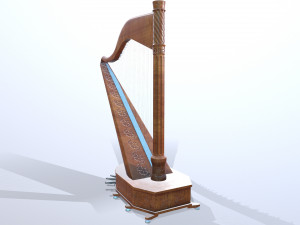 harp Modelo 3D