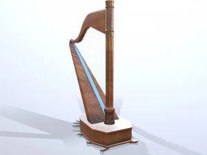 harp 3D Model