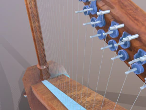 harp 3D Model