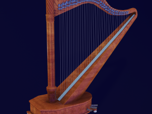 harp Modelo 3D