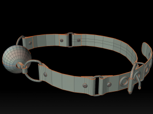 ball-gag Model 3D
