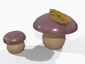 mushroom Model 3D