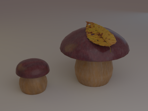 mushroom Model 3D