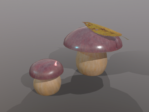 mushroom Model 3D