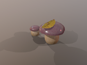 mushroom Model 3D