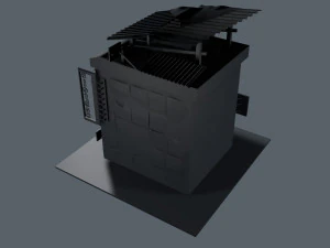 an old clothing store 3D Model