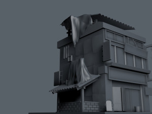 an old clothing store Modèle 3D