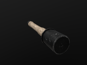 stielhandgranate Modèle 3D