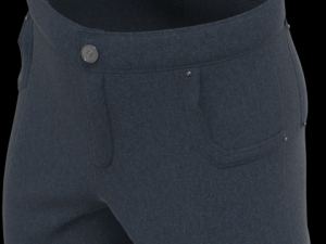 mens trousers Modelo 3D