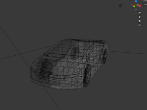 audi a9 futuristic concept car low-poly 3D Model