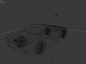audi a9 futuristic concept car low-poly 3D Model