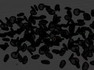red blood cells Model 3D