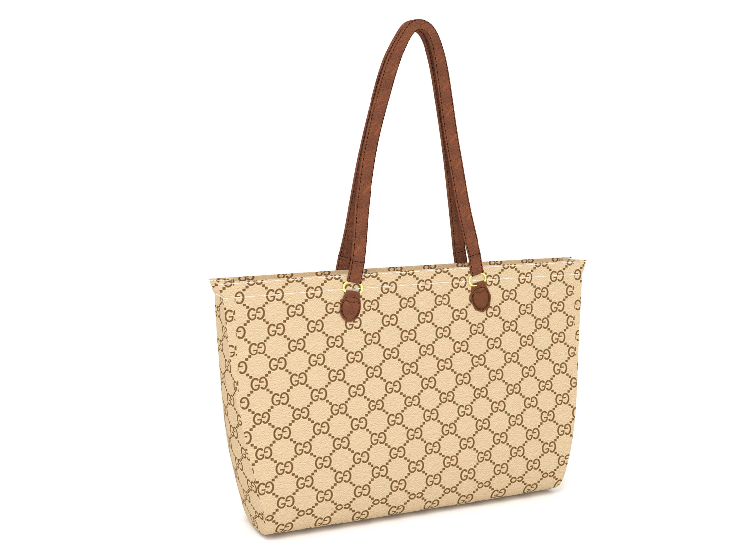 gucci bag 3D Model .c4d .max .obj .3ds .fbx .stl .blend 