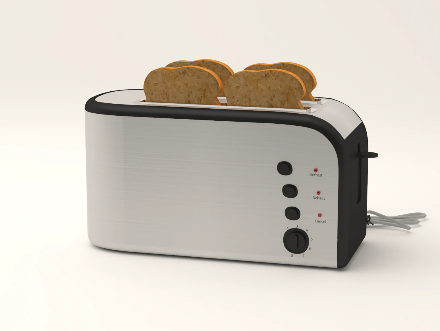 tost makinesi 3D Model .c4d .max .obj .3ds .fbx .stl .blend 