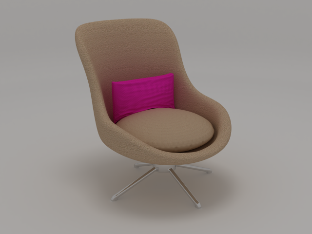 modern armchair Modèle 3D .c4d .max .obj .3ds .fbx .stl .blend 