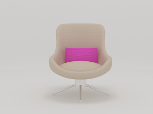 modern armchair Modèle 3D
