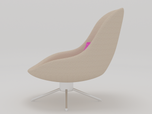 modern armchair Modèle 3D
