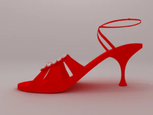 manolo blahnik shoes 3D Model