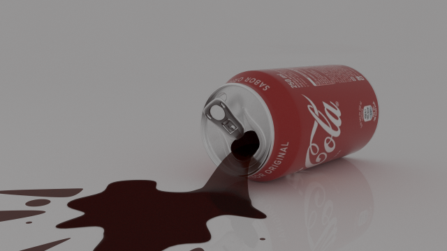 hiperealistic cocacola can Modelo 3D .c4d .max .obj .3ds .fbx .stl .blend 