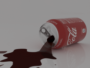 hiperealistic cocacola can 3D मॉडल
