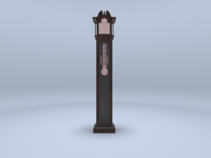 wall clock Model 3D