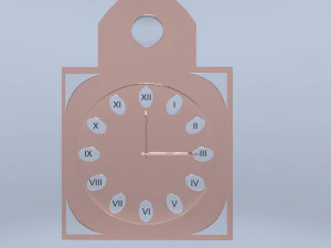 orologio da parete Modello 3D