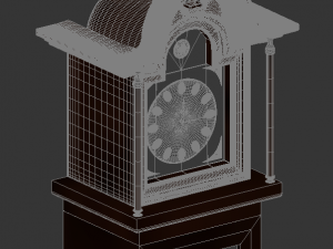 wall clock Model 3D