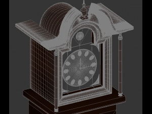 wall clock Model 3D