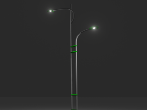 ornamental post - pack v1 3D 모델