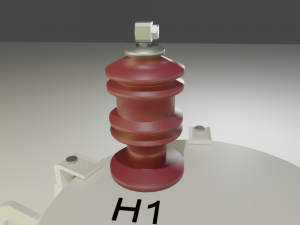 three-phase and single-phase transformer - brazilian style Model 3D