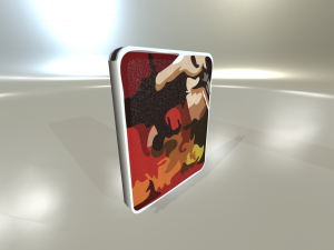 21 pack cartoon of dvd discs Modelo 3D