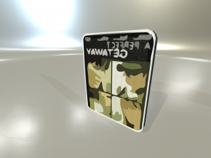21 pack cartoon of dvd discs Modelo 3D