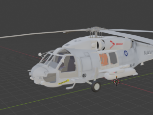 sikorsky sh-60 seahawk 3Dモデル