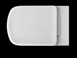 floor mount ewc toilet 3D Model