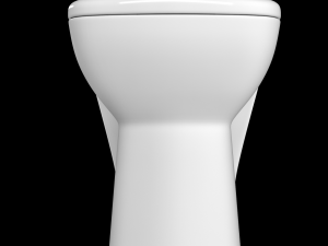 floor mount ewc toilet Model 3D