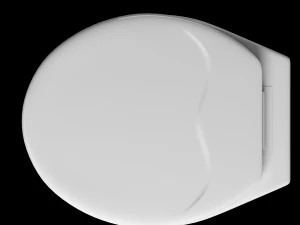 floor mount ewc p trap toilet 3D Model