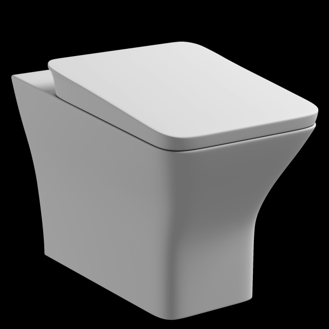 floor mount ewc toilet modeled in 3ds max 3D 모델 .c4d .max .obj .3ds .fbx .stl .blend 