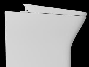 floor mount ewc toilet modeled in 3ds max 3D 모델