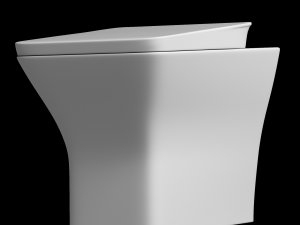 floor mount ewc toilet modeled in 3ds max 3D 모델