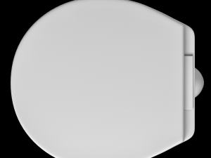 floor mount oval shape ewc toilet modeled in 3ds max 3Dモデル