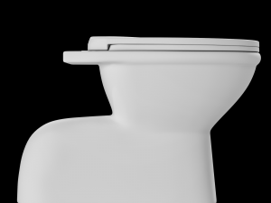 floor mount ewc toilet modeled in 3ds max Model 3D
