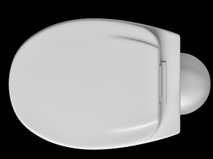 floor mount ewc toilet modeled in 3ds max Model 3D