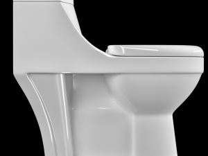 one piece ewc toilet modeled in 3ds max 3D Модель