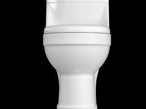 one piece ewc toilet modeled in 3ds max 3D Модель