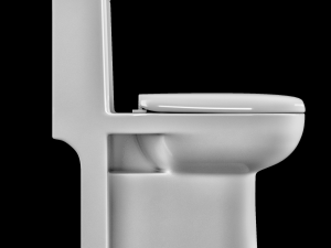 one piece ewc toilet modeled in 3ds max Model 3D